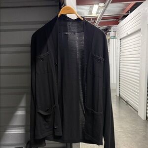 100% merino wool john varvatos cardigan